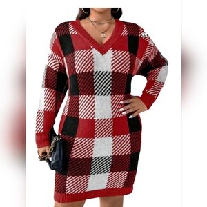 Knit Sweatwr Dress 3XL
